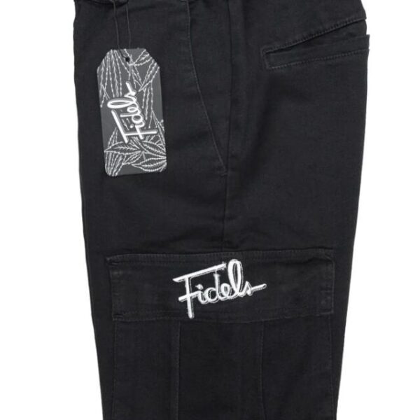 FIDELS JEANS BLACK/WHITE