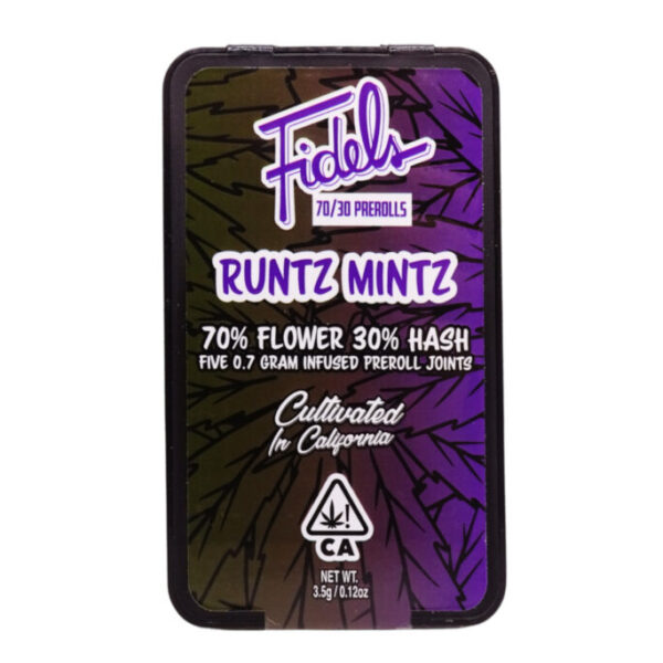 FIDELS 70/30 PREROLLS RUNTZ MINTZ